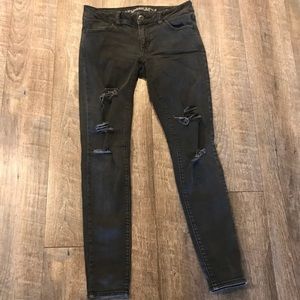American Eagle Black Skinny Jeans